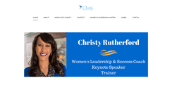Desktop Screenshot of christyrutherford.com